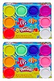 Play-Doh Regenbogen | 8er-Pack | 2–8 Packungen Regenbogen-Mischung | Geschenkset |