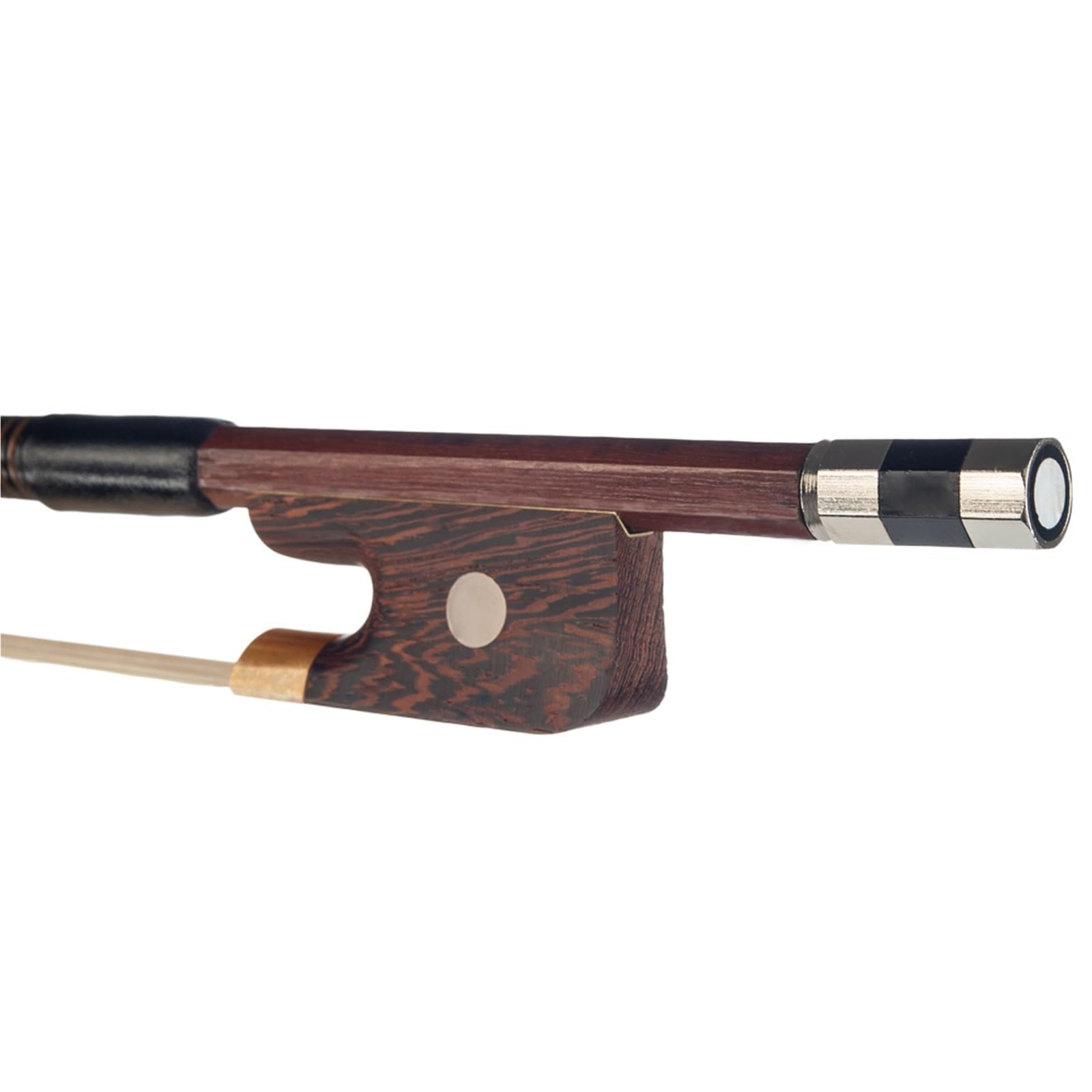 Arcos De Violín De Madera Arco Para Contrabajo Vertical Arco Para Principiantes Crin(1-8 Size)
