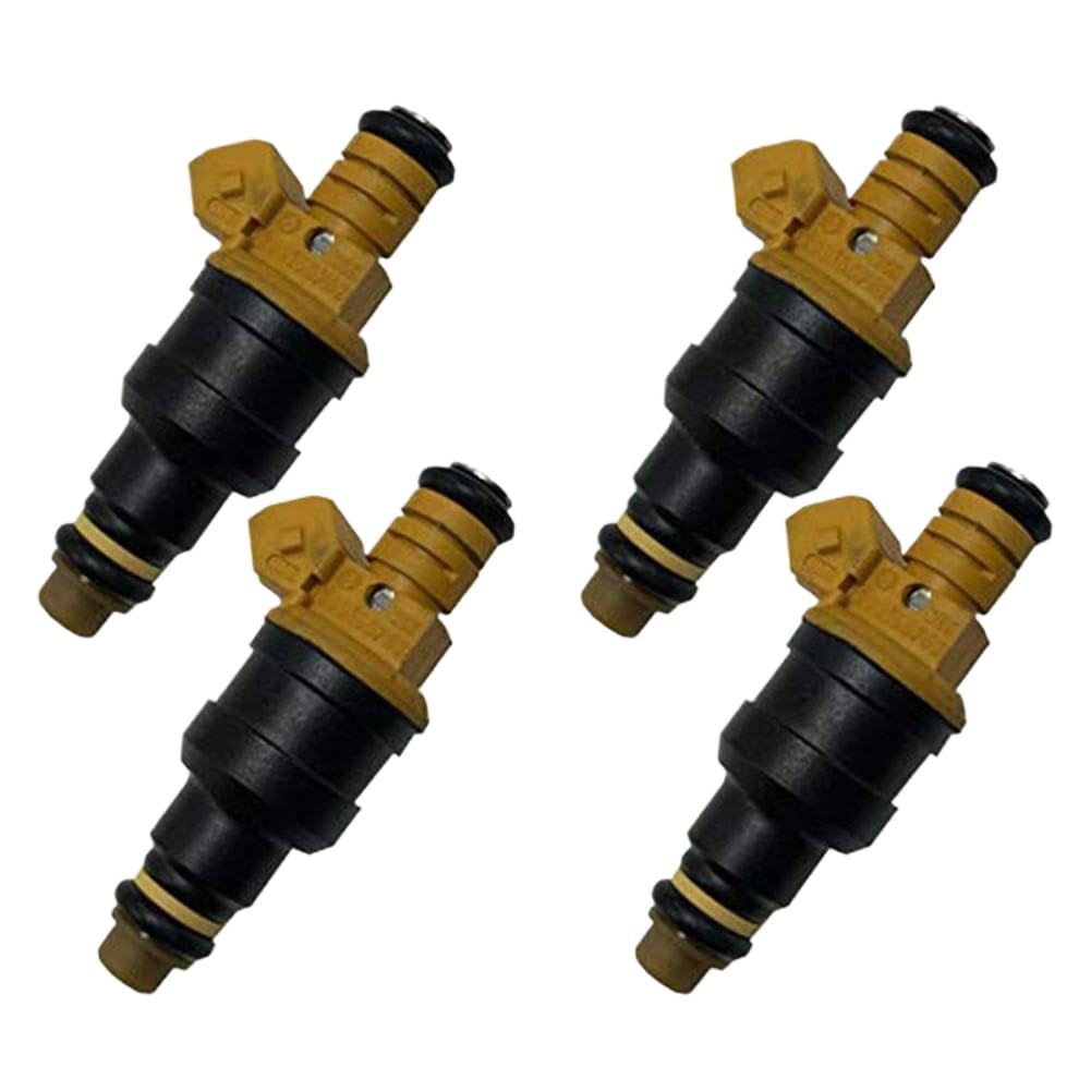 Nhhdmqcrt Onecolor Fuel Injector Set Compatible With 405 505 240 244 245 740 780 940 1.9L 2.2L 2.3L