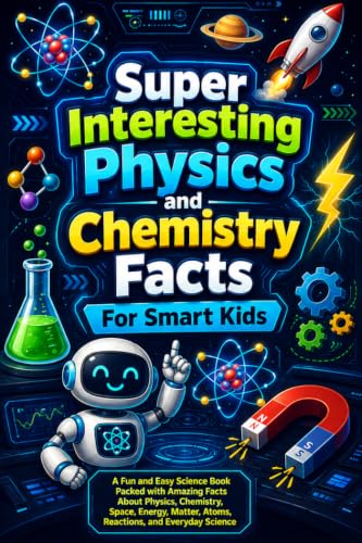 Super Interesting Physics and Chemistry Facts For Smart Kids: A Fun and Easy Science Book Packed with Amazing Facts About Physics, Chemistry, Space, Energy ... (Physics & Chemistry Discovery Library)