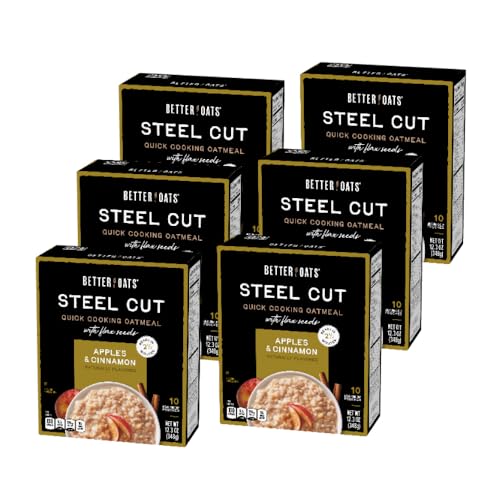 Better Oats Steel Cut Instant Oatmeal Packets