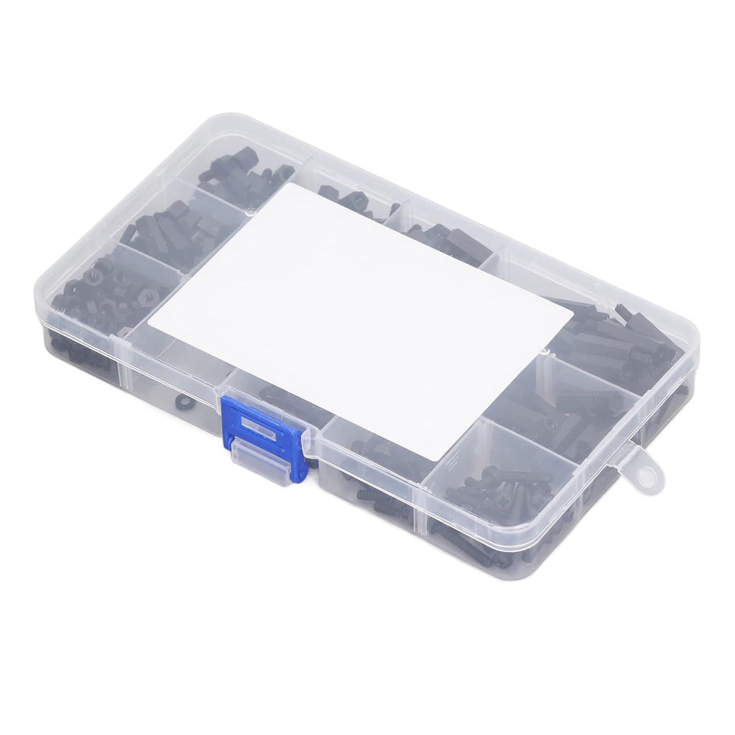 320 Pcs Hex Screw Spacer M3 Nylon Male Female Hex Screw Spacers Standoff Screws Nuts Assortment Kit with Storage Box for Micro Motor Automotive Electronics