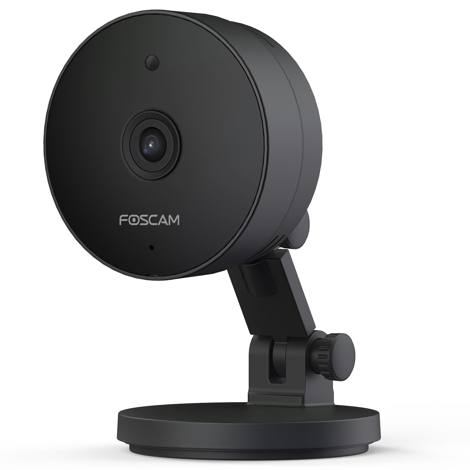 Foscam C5M 3K 5 MP dwuzakresowa kamera do monitoringu Wi-Fi z noktowizorem do 8 m, dwukierunkowe audio, wykrywanie hałasu i ruchu, kompresja wideo H.264+/H.264 (czarna)