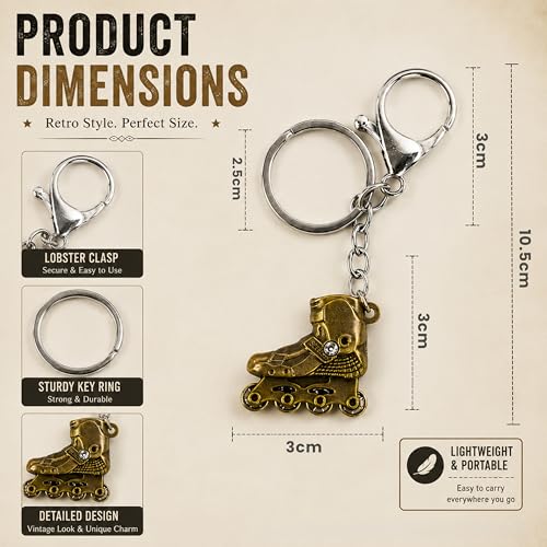 Image of Storite Metal Keychain for Men & Women | Premium Decorative Key Ring | Stylish Key Holder for Car, Bike, Home & Office Keys