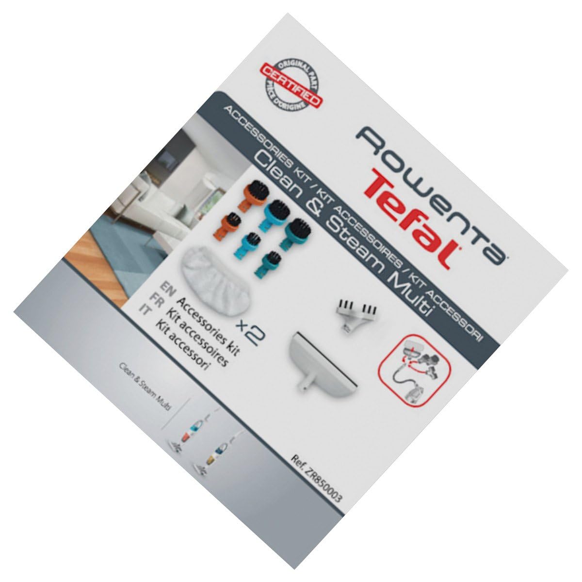 Rowenta ZR850003, zestaw akcesoriów, wielokolorowy