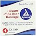 Dynarex 3453 Unna Boot Bandage, Individually Packaged, Provides Customized Compression, With Zinc Oxide, Soft Cast, 3