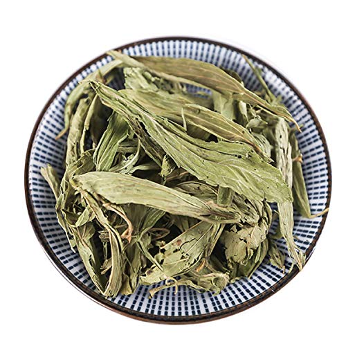 HELLOYOUNG Té De Hierbas Chino Con Hojas De Stevia Tee Verde Aromático Bebida Con Sabor Dulce Y Natural Tea Floreciente Comida Verde Té De Frutas Vegetariano Bebida De Hierbas (500g)