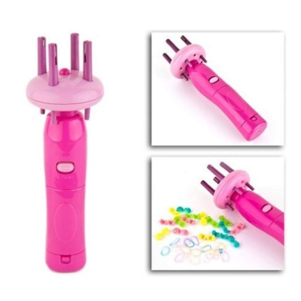 Hair Styling Tools Hair Braider Automatically Braid Machine Electric Hemp Flowers Hair Braide Hair Braider Device Kit, 8.35 x 2.76 x 1.5in