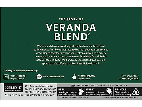 Image of Starbucks Ground Coffee-Dark Roast Coffee (Veranda, 10 Count (Pack of 8))