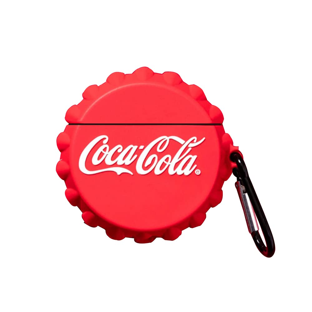 コカ・コーラ Coca-Cola ボトルキャップ型 ワイヤレスイヤホンWHITE コカ・コーラ Coca-Cola ボトルキャップ型 ワイヤレスイヤホンWHITE