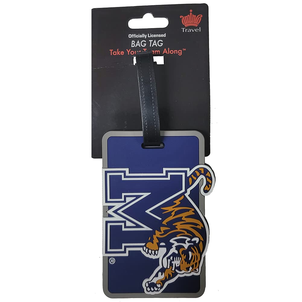 Aminco NCAA Memphis Tigers Soft Bag Tag