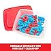Educational Insights Color-Coded Lowercase AlphaMagnets, Set of 42 Magnetic Lowercase Letters: Perfect for Homeschool, Preschool Readiness & Classroom, Ages 3+