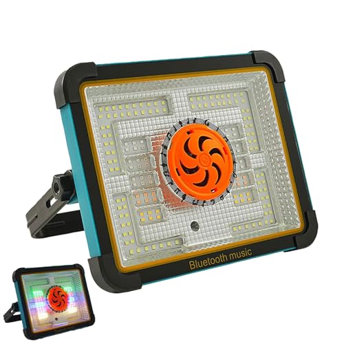 Lampes solaires étanches de terrasse et camping sans fil | Éclairage portable 21,6cm