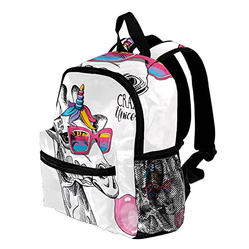 Sac à dos à carreaux multicolore mignon pour enfants - 3