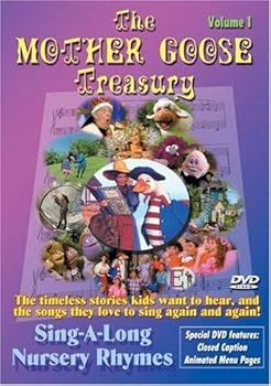 DVD The Mother Goose Treasury Volume 1 Book