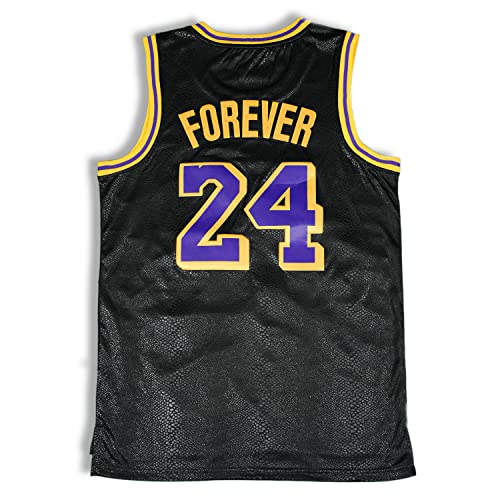 Sdjdnshioo Black Basketball Jersey For Men Women #24,Jereys Basketball Shirt For Mens Womens,Sports Fans Shirts Jersey Gift For Men Women Youth(S, Black) #TOP1