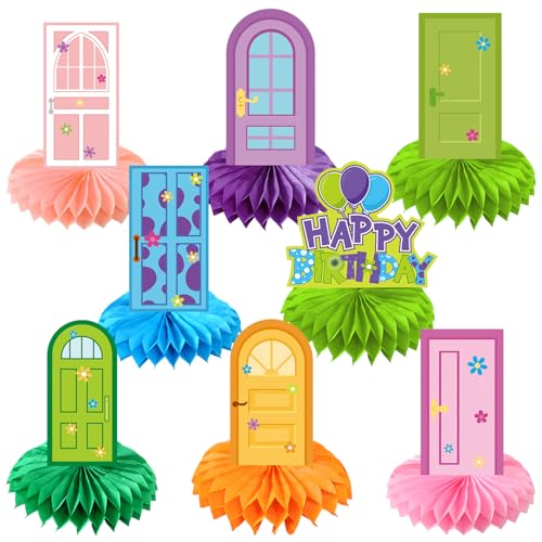 Décorations monstres sur le thème des portes pour un anniversaire d'enfant réussi
