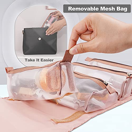 4-in-1 Hanging Toiletry Bag Travel Toiletries Bag for Women