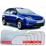 Fácil de usar y almacenar: protectores solares para el automóvil: diseño plegable, Sunshade es rápido y fácil de instalar y desinstalar, se puede reutilizar. Guardar el bloqueador solar.