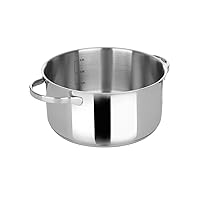 Moneta Allegro Casseruola 2m 22 cm in Acciaio Inox per tutti i Fuochi 3.9 Litri