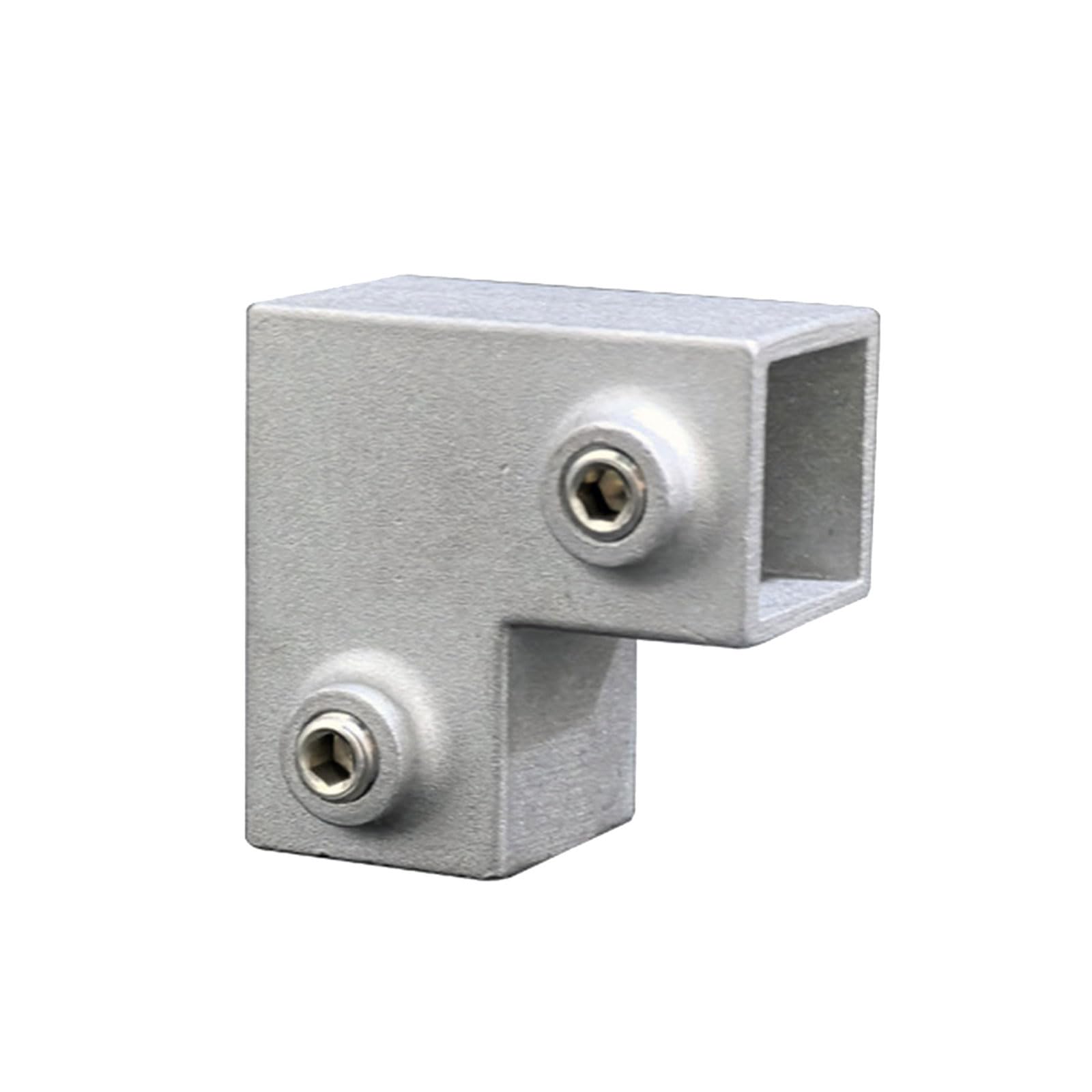 Zxfdsfdbnm 20X20 Elbow Aluminum Alloy Joint Square Tube Connector Connection Fastener For Furniture Framing And Structural Enduring Square Connector Accessories