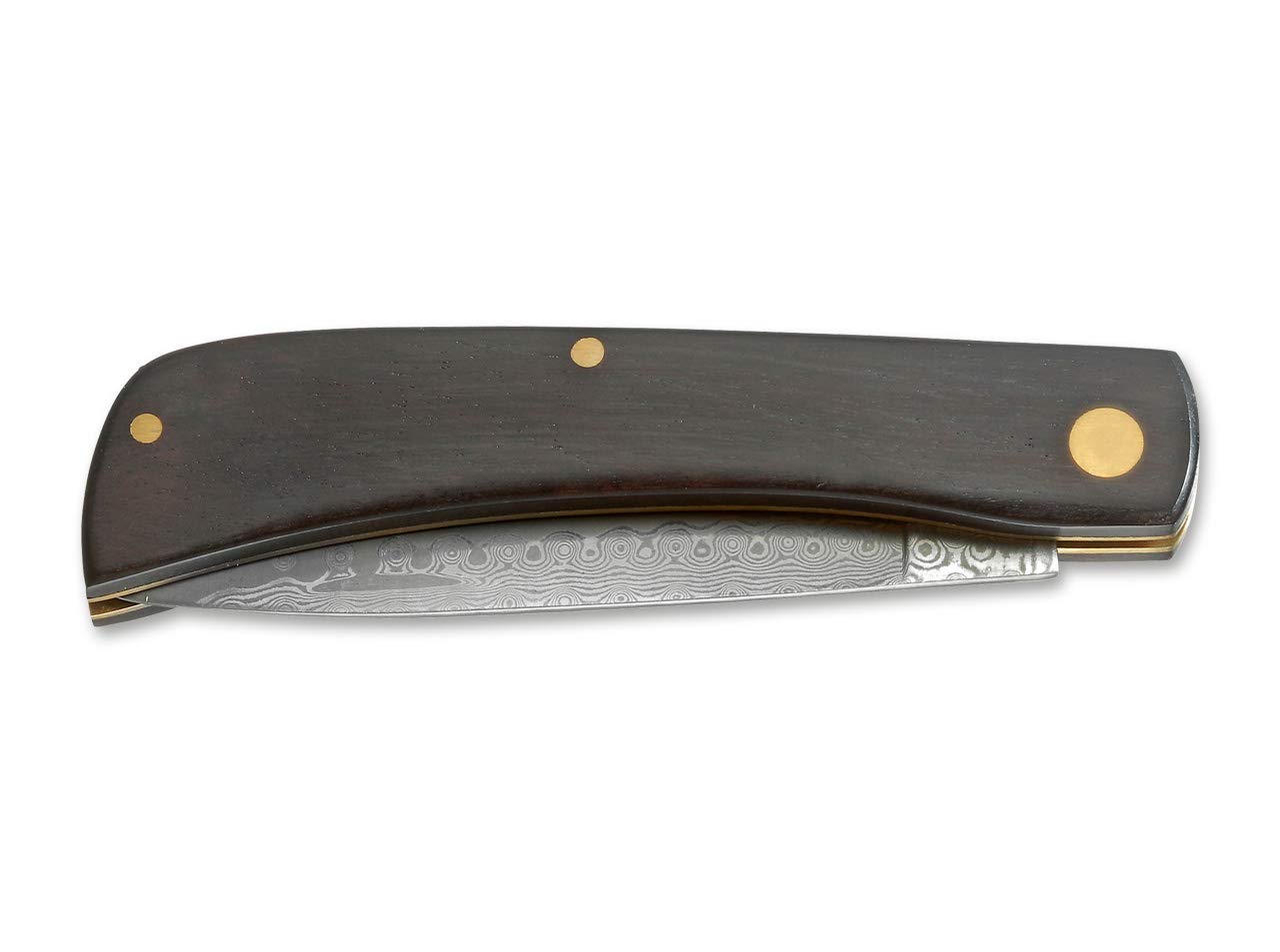 Magnum Unisex – Erwachsene Ebony Rangebuster Damast Taschenmesser, Braun, 16,6 cm