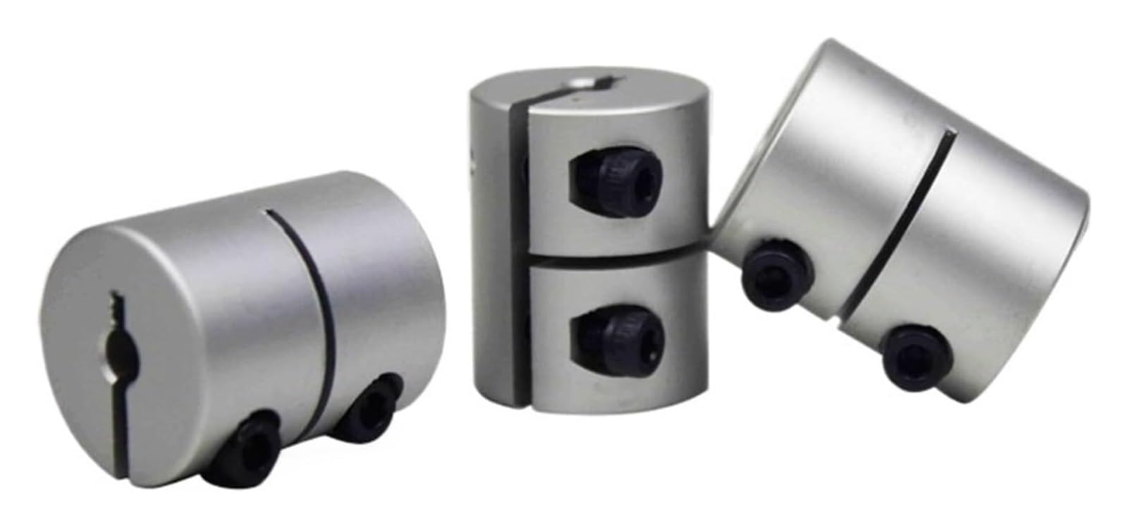 Giunto for albero, giunto di serraggio rigido in alluminio Foro motore in a ganascia(5mm to 8mm)