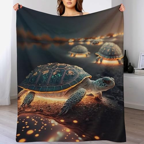 Couverture plaid tortue pour des soirées cocooning douillettes au salon - 2