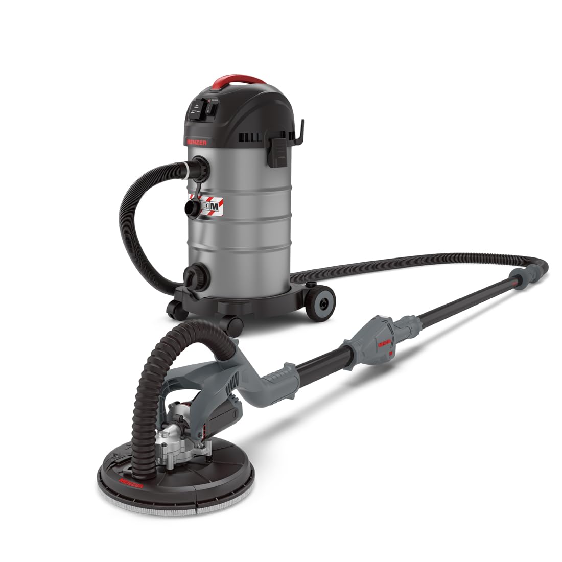 MENZER Dustfree Sistema di Levigatura a Secco Senza Polvere con LHS 225 VARIO + VCM 330