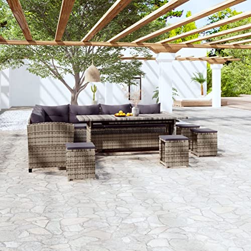 Terassenmöbel-Schutzhaube – 4-teiliges Set Für Sofa, Stühle & Tisch – Reißfestes Oxford-Gewebe, Wind- Und Wetterfest