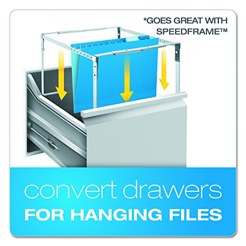Pendaflex Hanging File Folders, Legal Size, Standard Green, 25 Per Box, 1/5-Cut Tabs, Lighter Interior to Prevent Misfiles, for Office, School, and Home Organization image 7