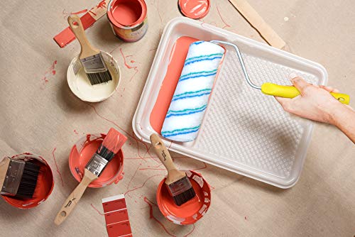 Image of YMS Acrylic Fur Paint Pile Sleeve Roller with Handle for Wall Decor (Microfiber, 9 inch)