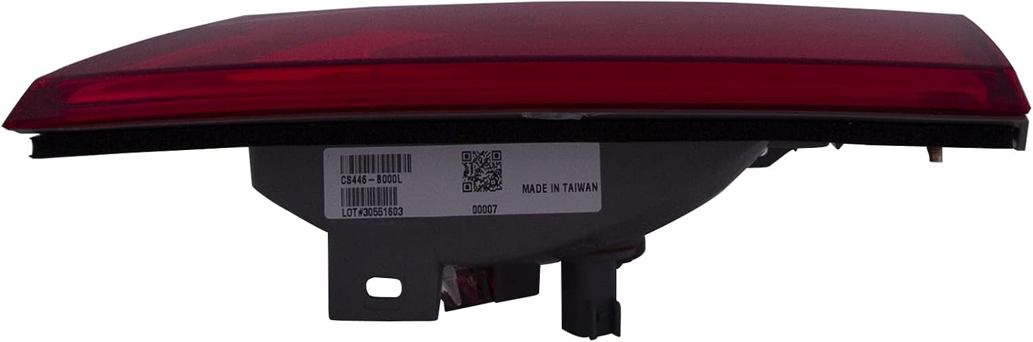 HEADLIGHTSDEPOT Inner Tail Light Compatible With Jeep Grand Cherokee 11-13 Tail Lamp Left Hand Driver Side