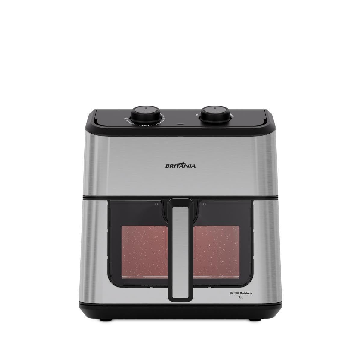 Air Fryer Britânia 8L 3 em 1 Redstone Cesto Quadrado BAF80A 127V | 3 em 1, Redstone, Cesto Quadrado