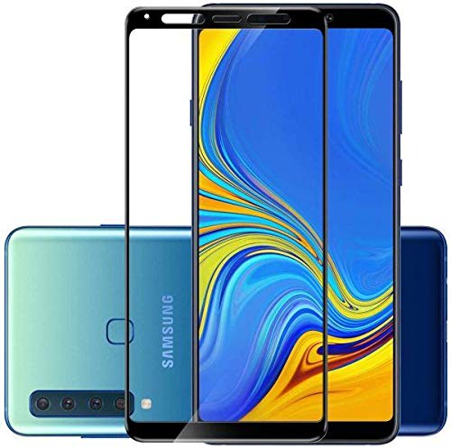 5D Tempered Glass Screen Protector for Samsung Galaxy A9 2018, Black