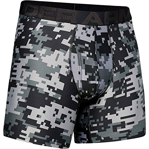 Image of Under Armour mens Multi-pack Performance Tech Boxerjock Brief, 6 inch Inseam, All-day Comfort & Soft