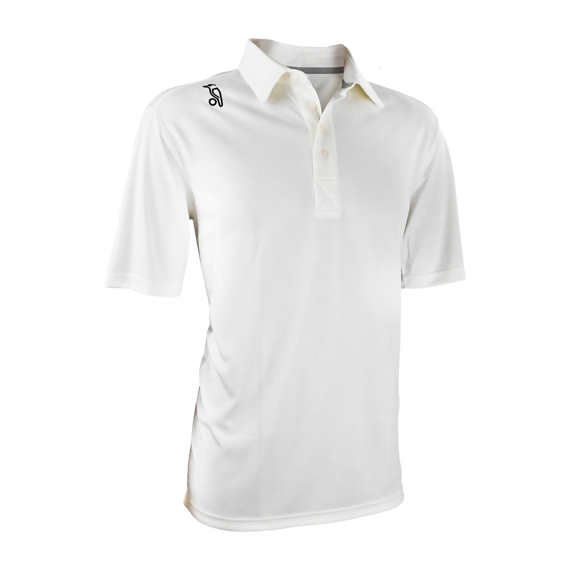 Kookaburra Mens Elite Eco Short Sleeve - Size XL Cricket Shirt, White, XL EU