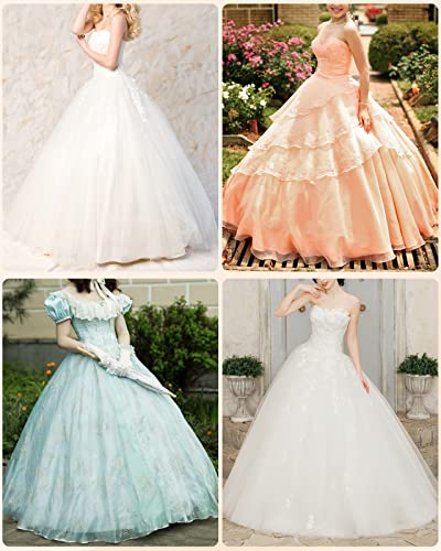 Women’s Petticoat Skirt Crinoline for Girls Hoop Skirt Petticoat Underskirt Half Slips3