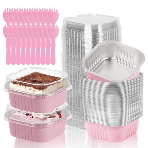 CXIIPOL 20�p�b�N 10�I���X �~�j�P�[�L�^ �W�t�� 4.4x4.4�C���` �A���~�z�C�� �X�N�G�A �x�[�L���O�J�b�v �X�v�[���t�� �g���̂� ��^ �x�[�L���O�P�[�L�J�b�v�e�� �W�t�� �p�[�e�B�[ ������ �a���� �s���N