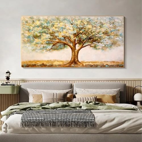 Toile de paysage abstrait 60x120cm décoration d'intérieur moderne pour sublimer le mur du salon