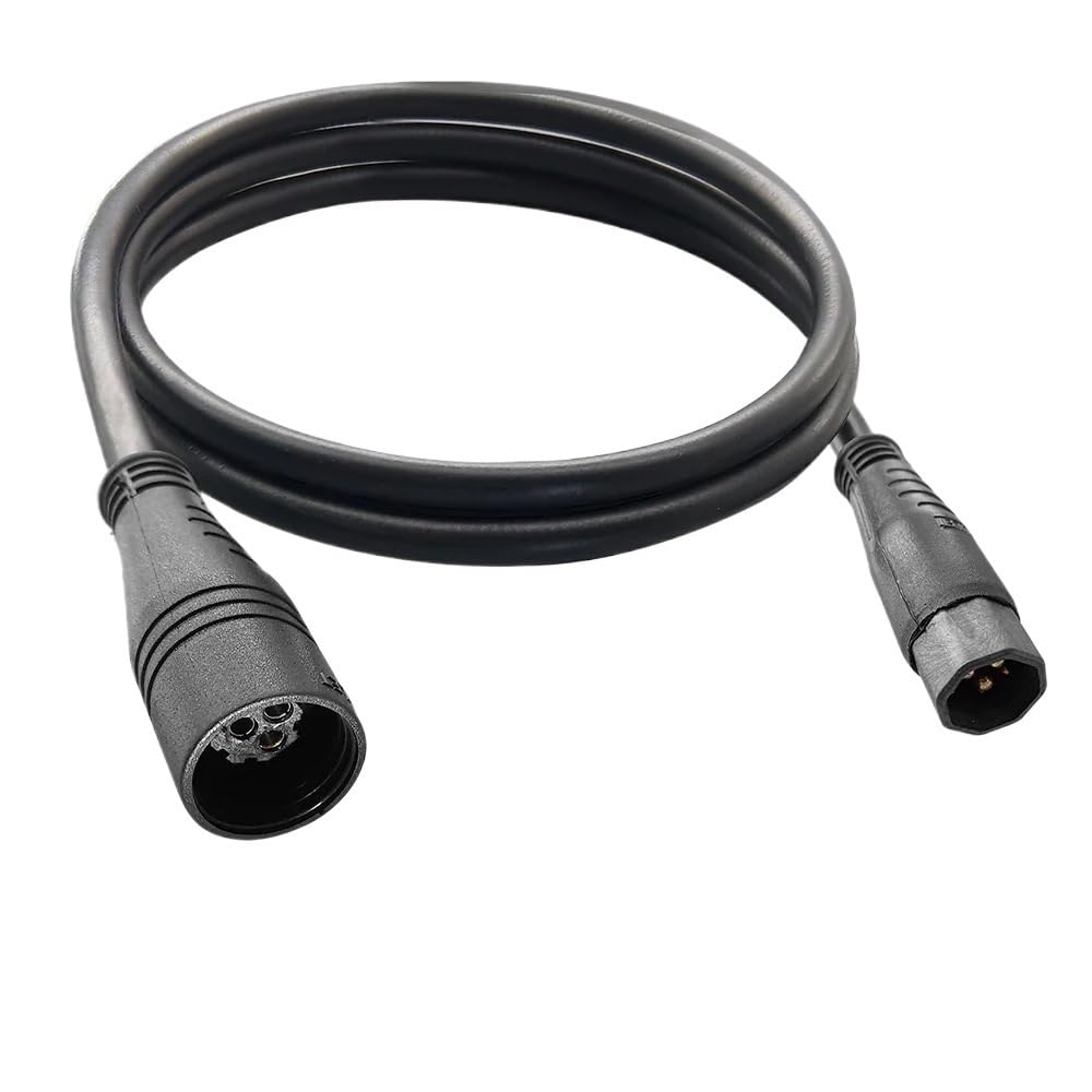Motorized Scooter Ebike Julet 9Pin 60cm Hub Motor Extension Cable Conversion Cable for Electric Bicycle Accessories Motorized Scooter (Color : 60CM 1pcs)