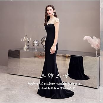 ブラックウエディングマーメイドドレス✴︎Mサイズ ブラックウエディングマーメイドドレス✴︎Mサイズ