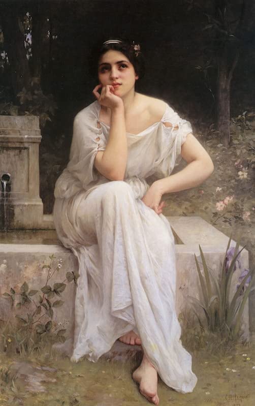 Artiste célèbre Charles Amable Lenoir : affiche d'art sur toile au rendu exceptionnel