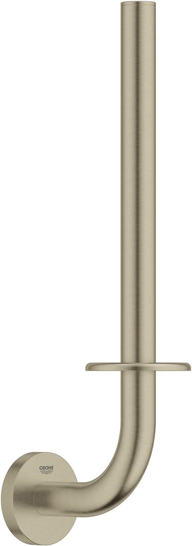 Essentials Double Toilet Paper Holder, Brushed Nickel