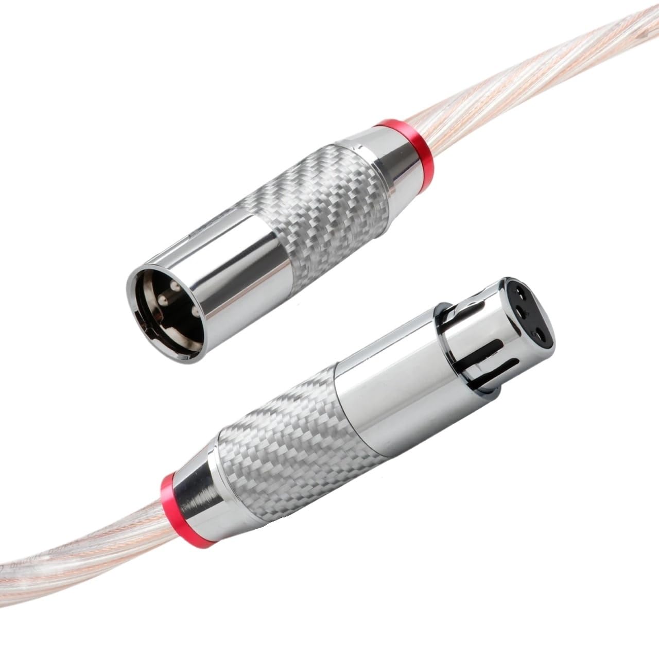 Cable Silver Mixed XLR Balance 3 Pin XLR Balanced Cable(2.5m)