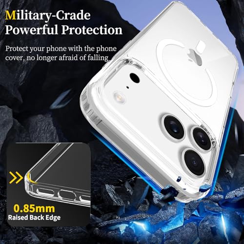 Coque iPhone X7 Pro Max antichoc de qualité militaire avec MagSafe