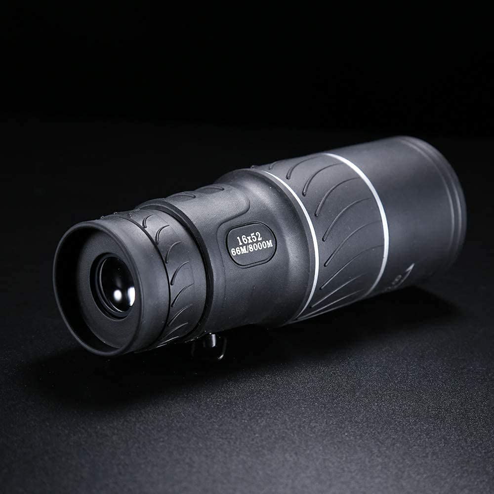 Télescope monoculaire Haute Puissance 16x52 Longue Vue 98 m/8 000 m Jumelles pour Adultes télescopes de Voyage d'observation des Oiseaux pour Enfants, Cadeau d'anniversaire, Cadeau de garçon