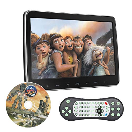 10.1 inch Headrest DVD Player Car Back Seat Video TV Monitor for Kids