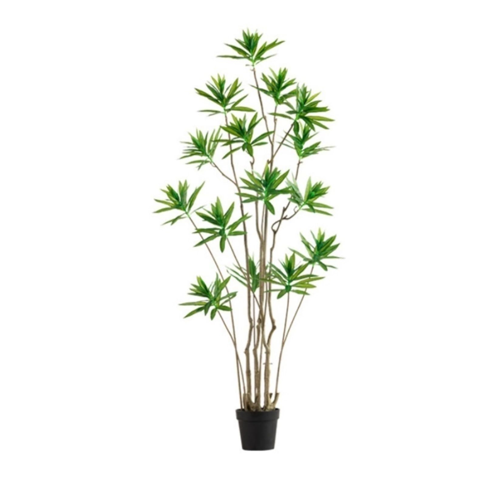 Ngdfgr As Known Indoor Artificial Tree Plant Large Potted Fake Tropical Plants, Lily Office Store Hotel Landscaping Decoration Artificial Tree,140Cm