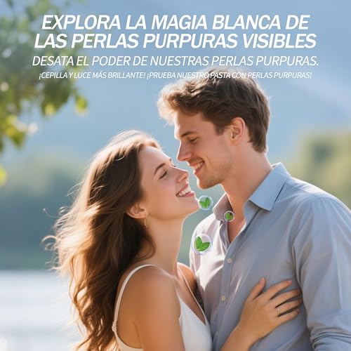 MSDRWIKEY 7Pro Zahnpasta – Intensive Aufhellung mit 7 Probiotika & Lila Formel für gesunde Zähne und Zahnfleisch – Fluoridfrei, Tiefenreinigung & Frischer Atem – 120g – Bild 5